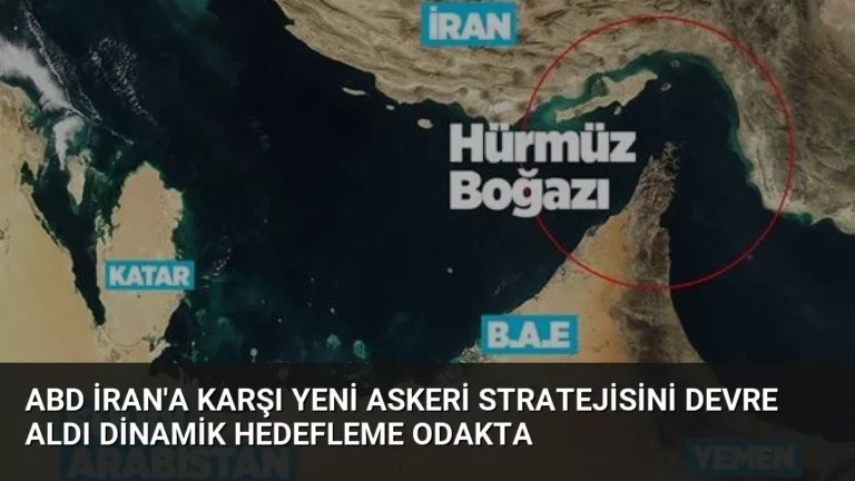 ABD İran’a Karşı Yeni Askeri Stratejisini Devre Aldı Dinamik Hedefleme Odakta