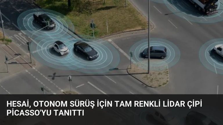 Hesai, Otonom Sürüş İçin Tam Renkli LiDAR Çipi Picasso’yu Tanıttı