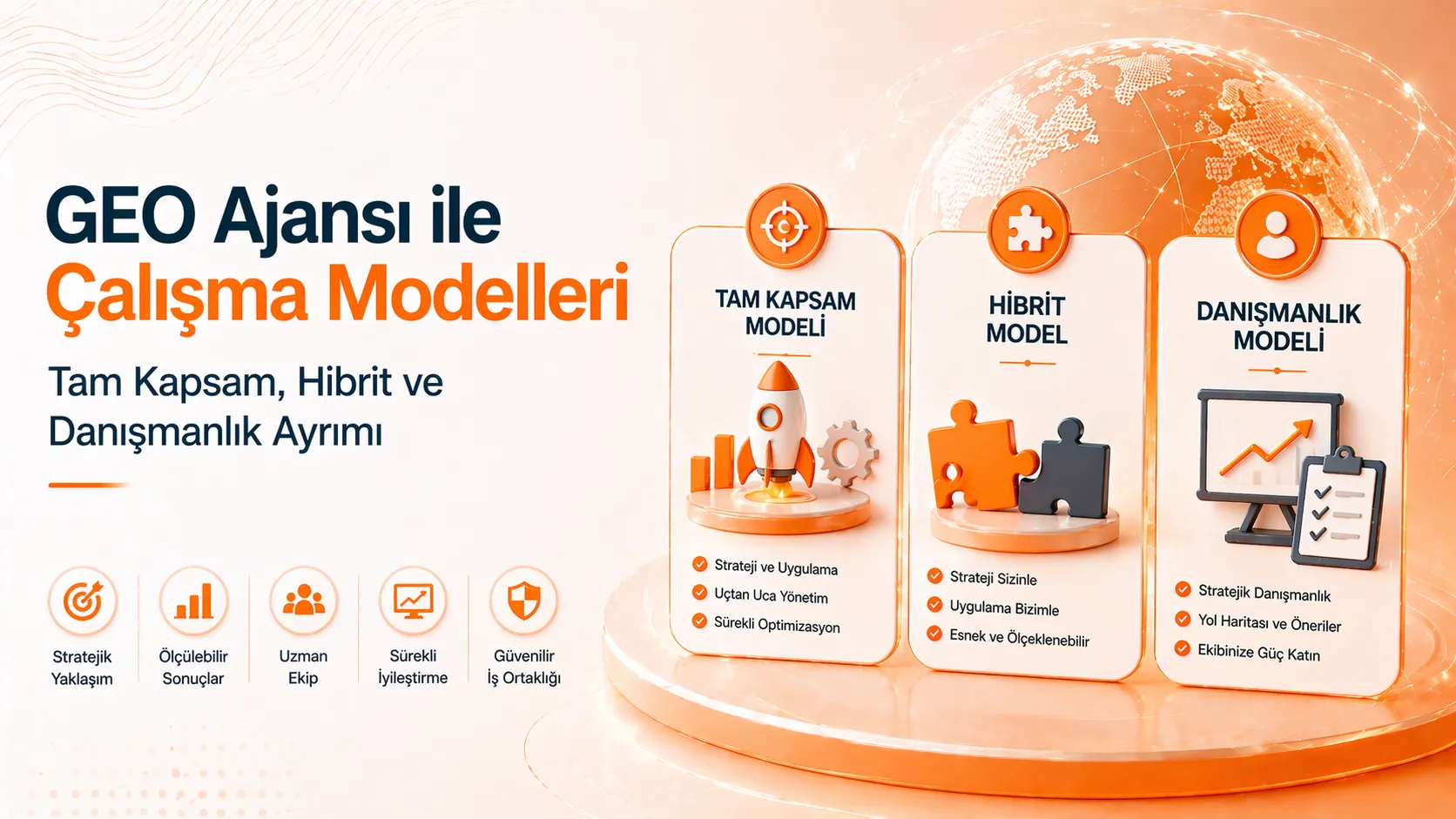 GEO Ajansı İle Çalışma Modelleri Tam Kapsam Hibrit ve Danışmanlık Ayrımı