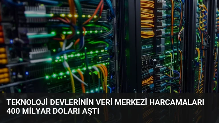 Teknoloji devlerinin veri merkezi harcamaları 400 milyar doları aştı