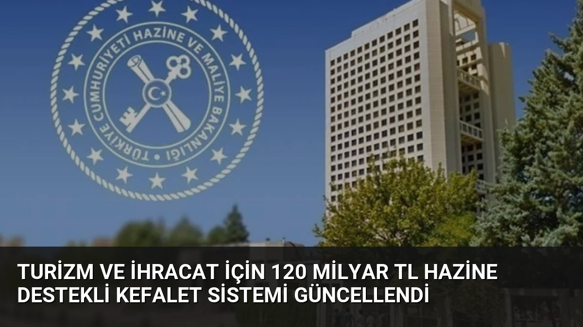 Turizm ve İhracat İçin 120 Milyar TL Hazine Destekli Kefalet Sistemi Güncellendi