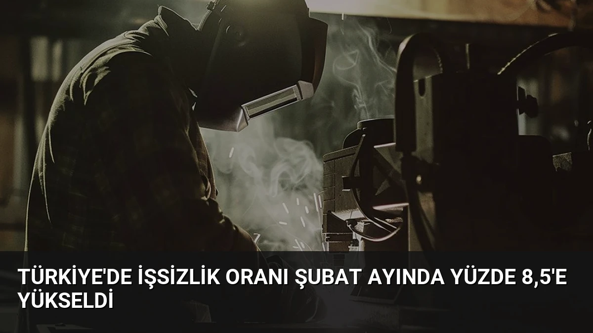 Türkiye’de İşsizlik Oranı Şubat Ayında Yüzde 8,5’e Yükseldi