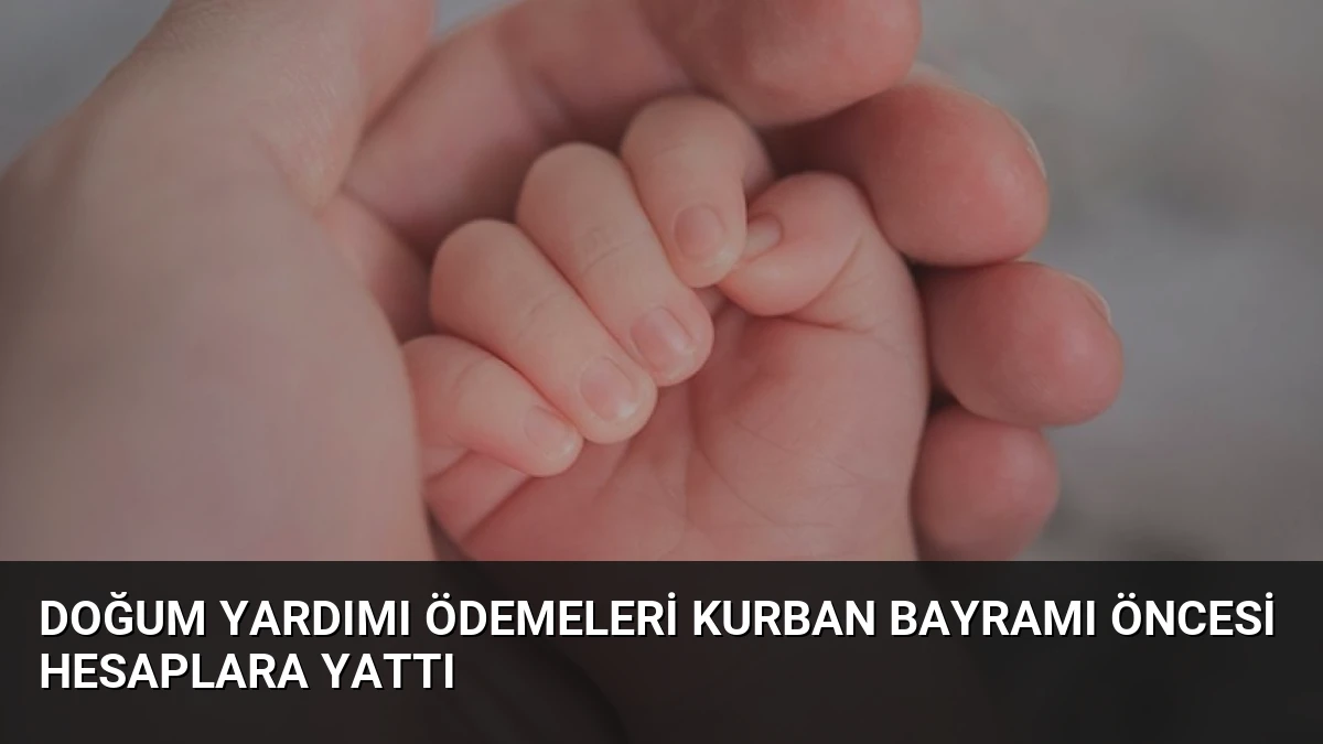 Doğum Yardımı Ödemeleri Kurban Bayramı Öncesi Hesaplara Yattı