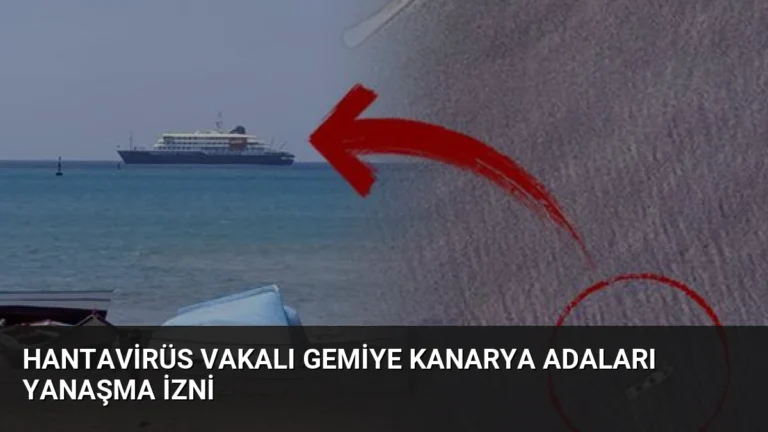 Hantavirüs Vakalı Gemiye Kanarya Adaları Yanaşma İzni