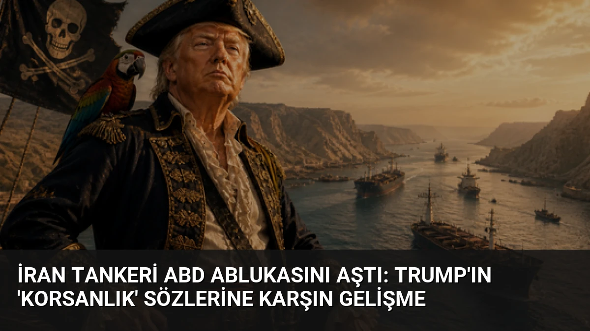 İran Tankeri ABD Ablukasını Aştı: Trump’ın ‘Korsanlık’ Sözlerine Karşın Gelişme