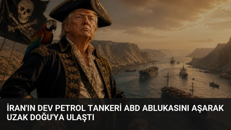 İran’ın Dev Petrol Tankeri ABD Ablukasını Aşarak Uzak Doğu’ya Ulaştı