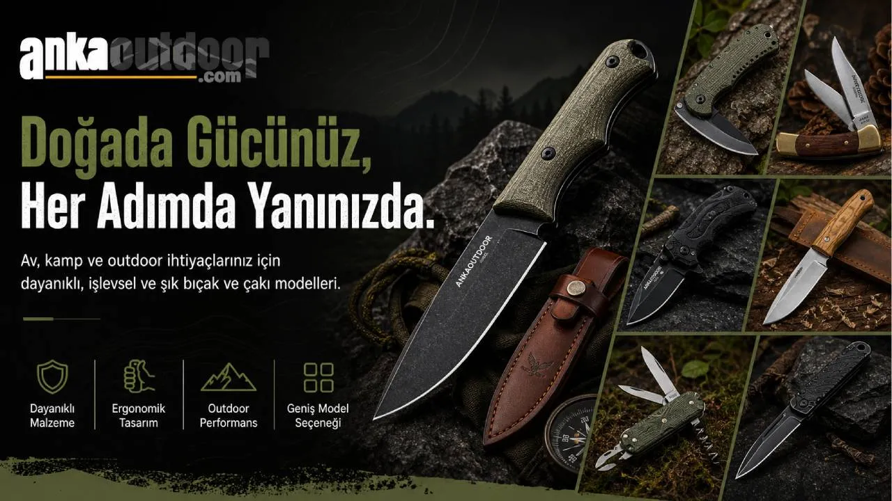 Doğa Tutkunları İçin Outdoor Bıçak Modelleri Pratik Rehberi