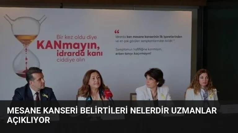 Mesane Kanseri Belirtileri Nelerdir Uzmanlar Açıklıyor
