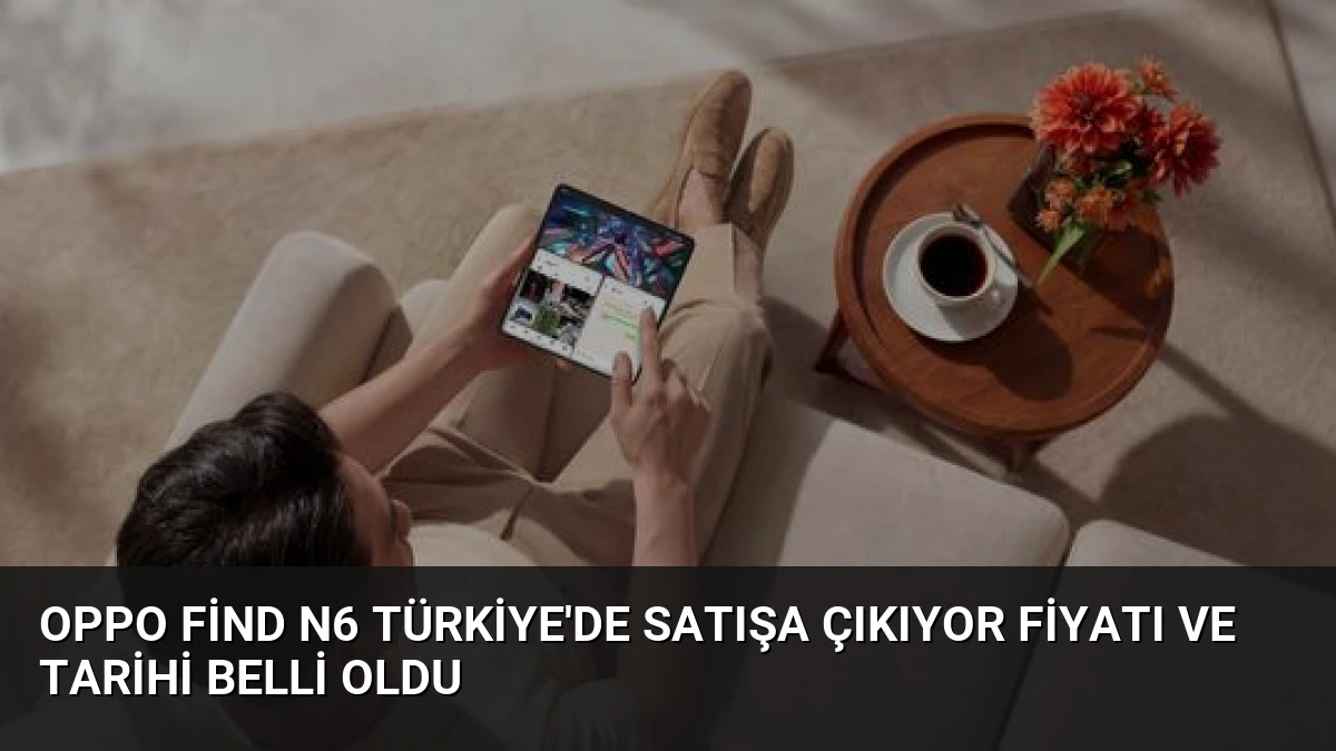 OPPO Find N6 Türkiye’de satışa çıkıyor Fiyatı ve tarihi belli oldu