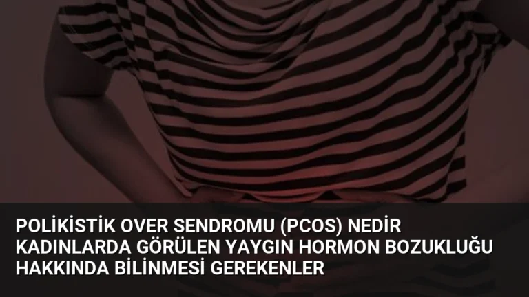 Polikistik Over Sendromu (PCOS) Nedir Kadınlarda Görülen Yaygın Hormon Bozukluğu Hakkında Bilinmesi Gerekenler