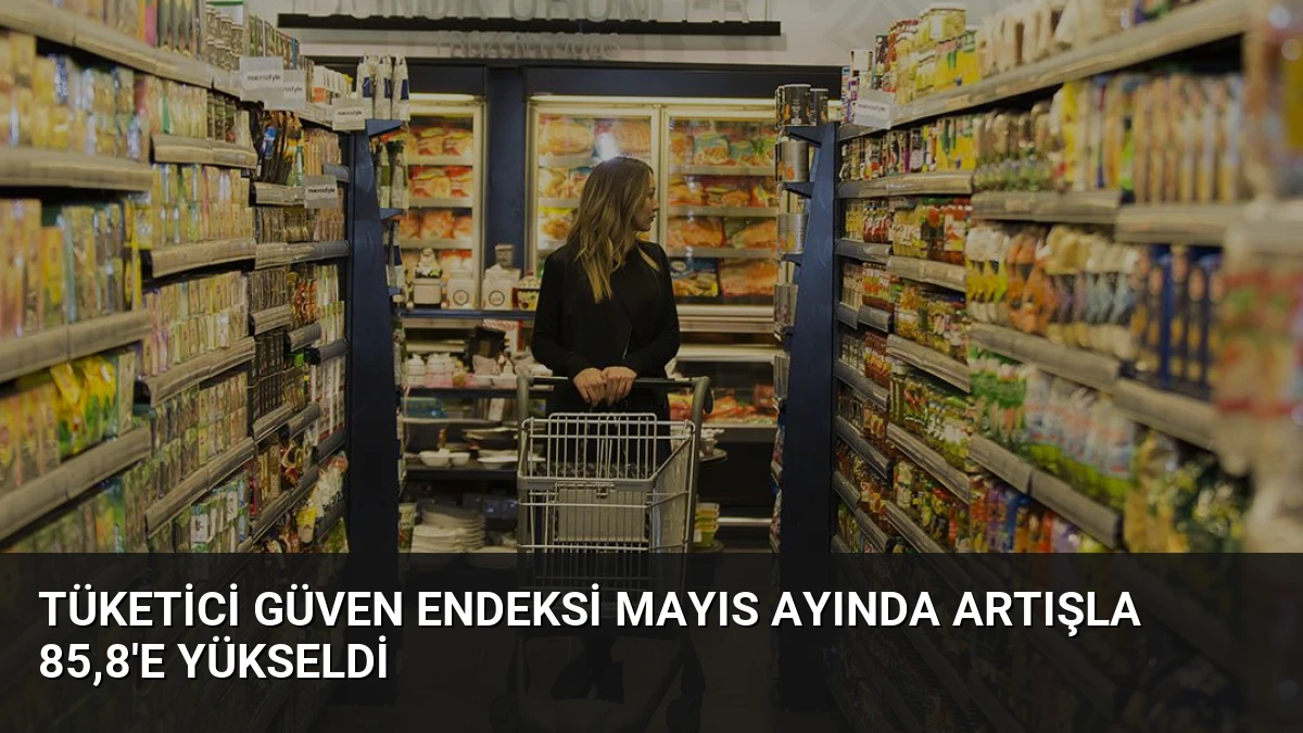 Tüketici Güven Endeksi Mayıs Ayında Artışla 85,8’e Yükseldi