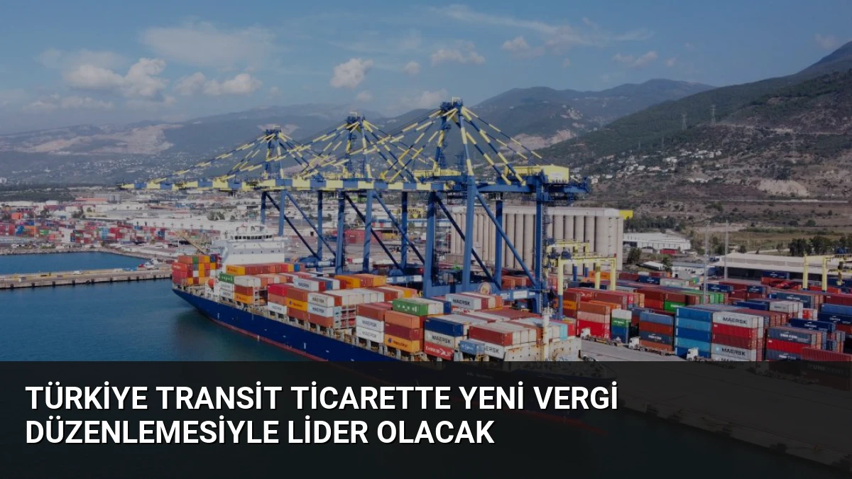 Türkiye Transit Ticarette Yeni Vergi Düzenlemesiyle Lider Olacak