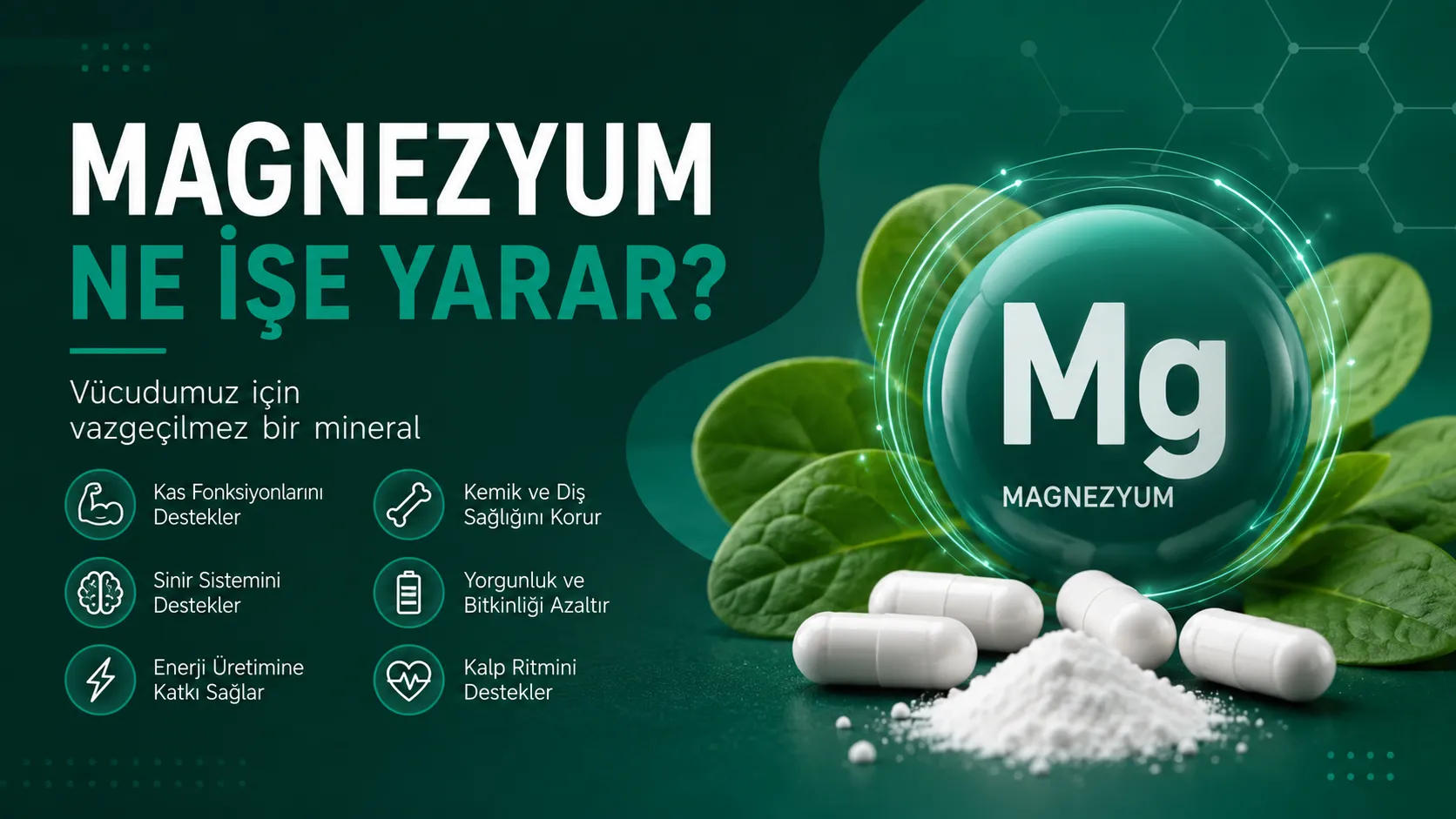 Magnezyum Ne İşe Yarar?