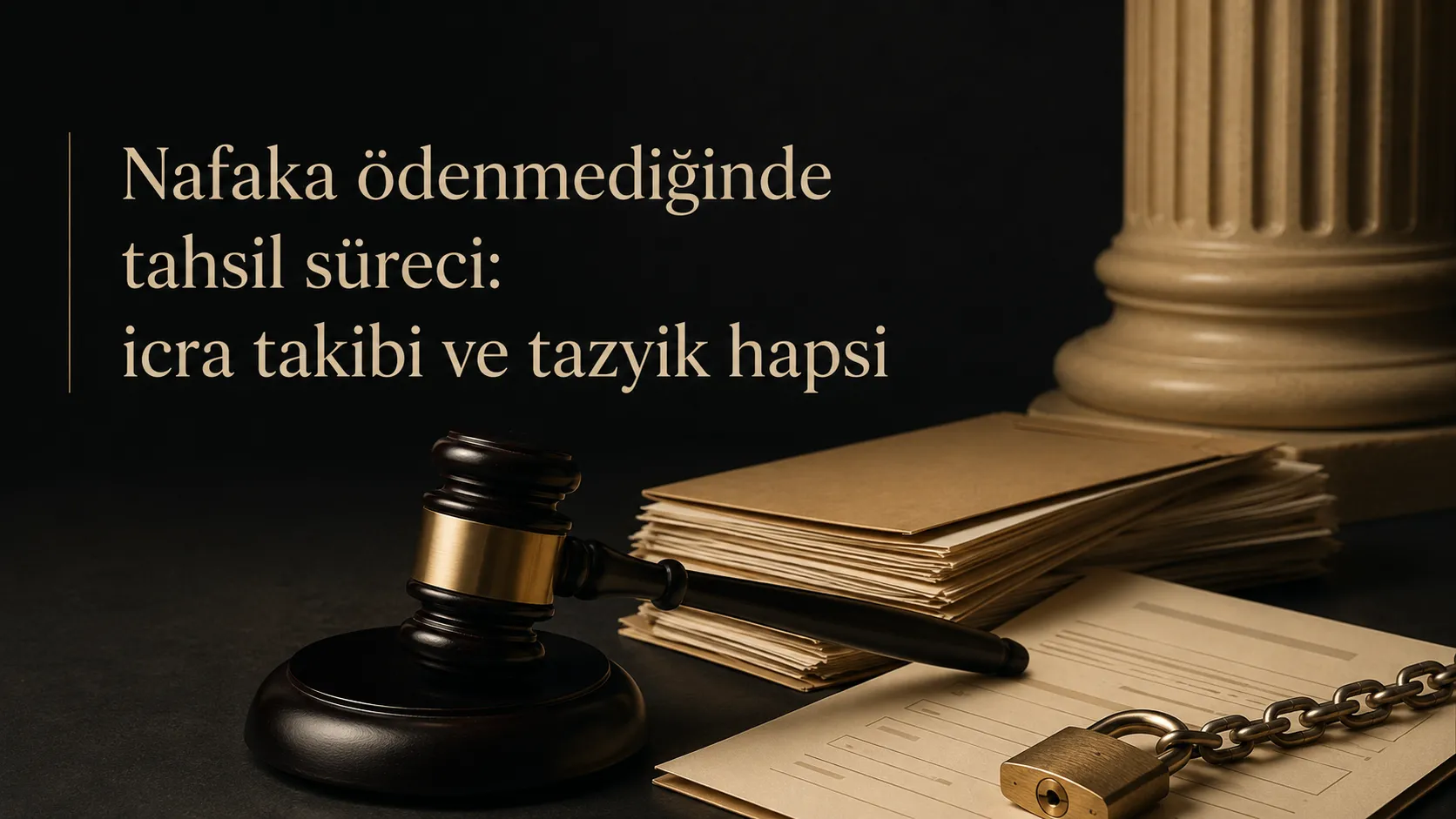 Nafaka ödenmediğinde tahsil süreci: icra takibi ve tazyik hapsi