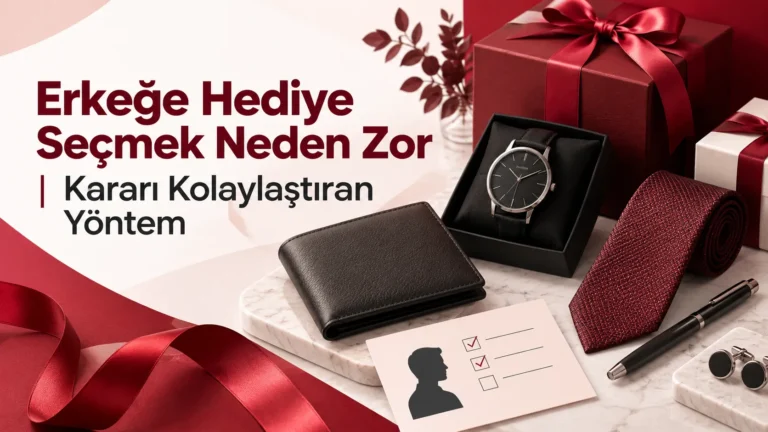 Erkeğe Hediye Seçmek Neden Zor | Kararı Kolaylaştıran Yöntem