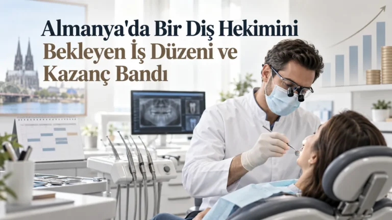 Almanya’da Bir Diş Hekimini Bekleyen İş Düzeni ve Kazanç Bandı