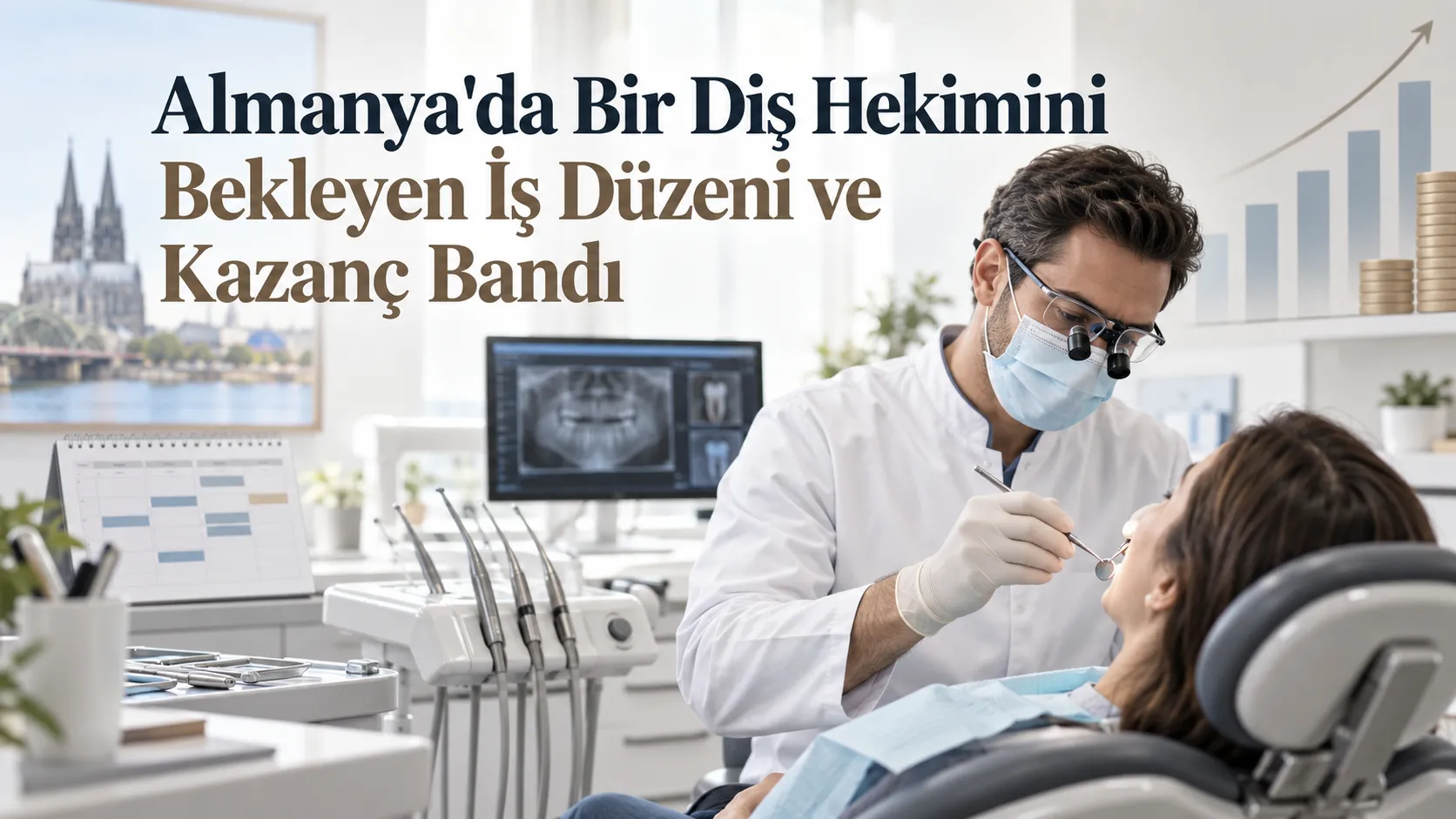 Almanya’da Bir Diş Hekimini Bekleyen İş Düzeni ve Kazanç Bandı