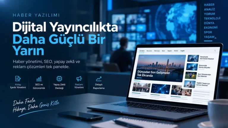 Haber Yayıncılığında Yönetim, SEO ve Yapay Zekâyı Tek Panelde Birleştirmek