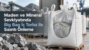 Maden ve Mineral Sevkiyatında Big Bag İç Torba ile Sızıntı Önleme