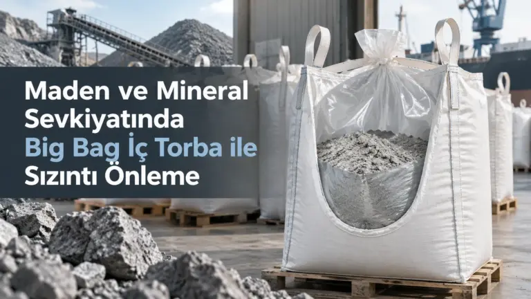 Maden ve Mineral Sevkiyatında Big Bag İç Torba ile Sızıntı Önleme