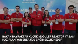 Bakan Bayraktar Küçük Modüler Reaktör Yasası Hazırlanıyor Enerjide Bağımsızlık Hedef