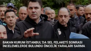 Bakan Kurum İstanbul’da Sel Felaketi Sonrası İncelemelerde Bulundu Öncelik Yaraları Sarma