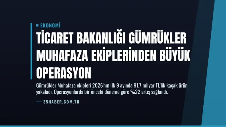 Ticaret Bakanlığı Gümrükler Muhafaza Ekiplerinden Büyük Operasyon